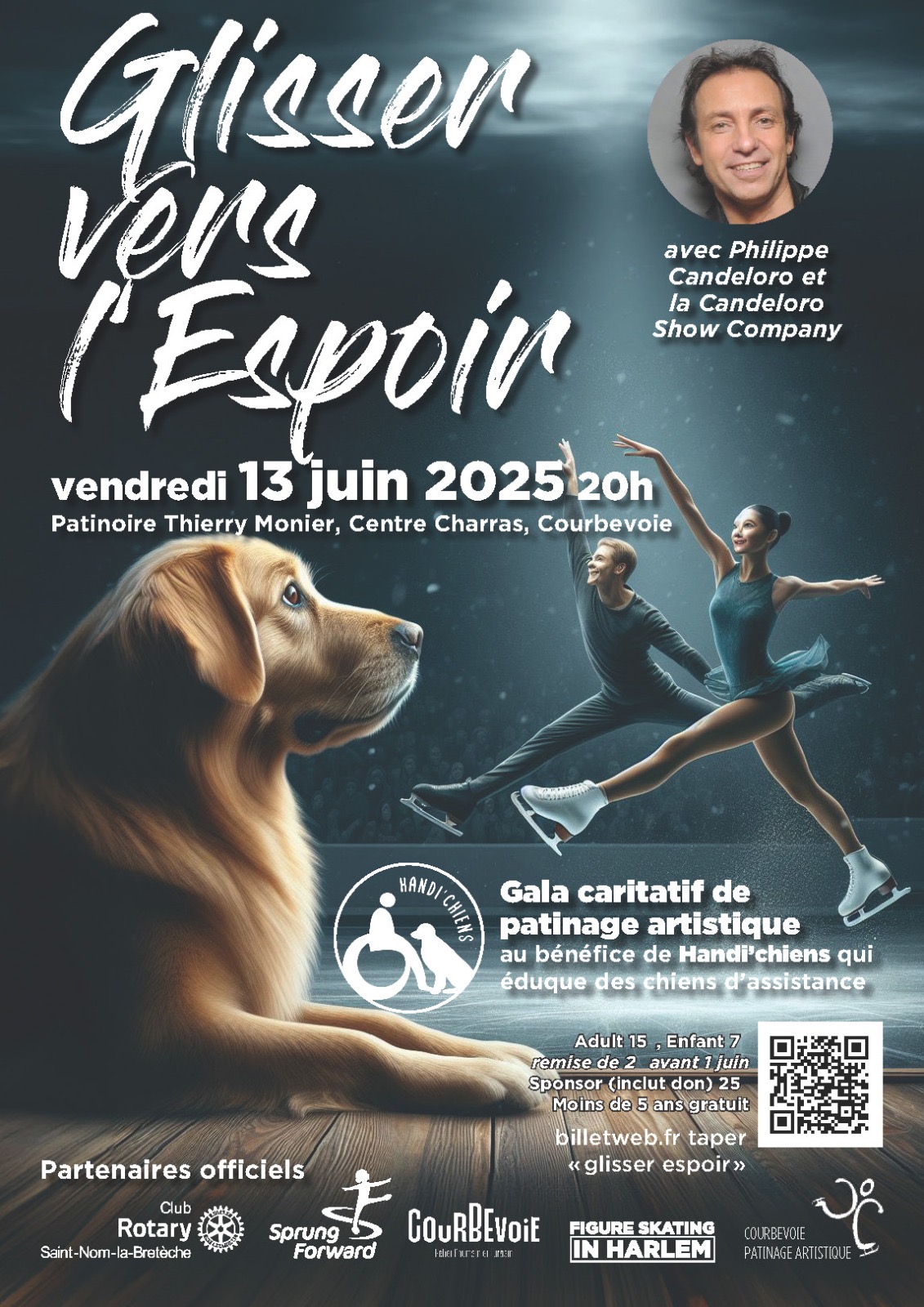 Gala Patinage 2025 pour Handichiens