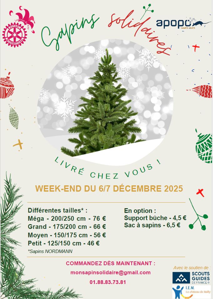 Sapin Solidaire - Affiche