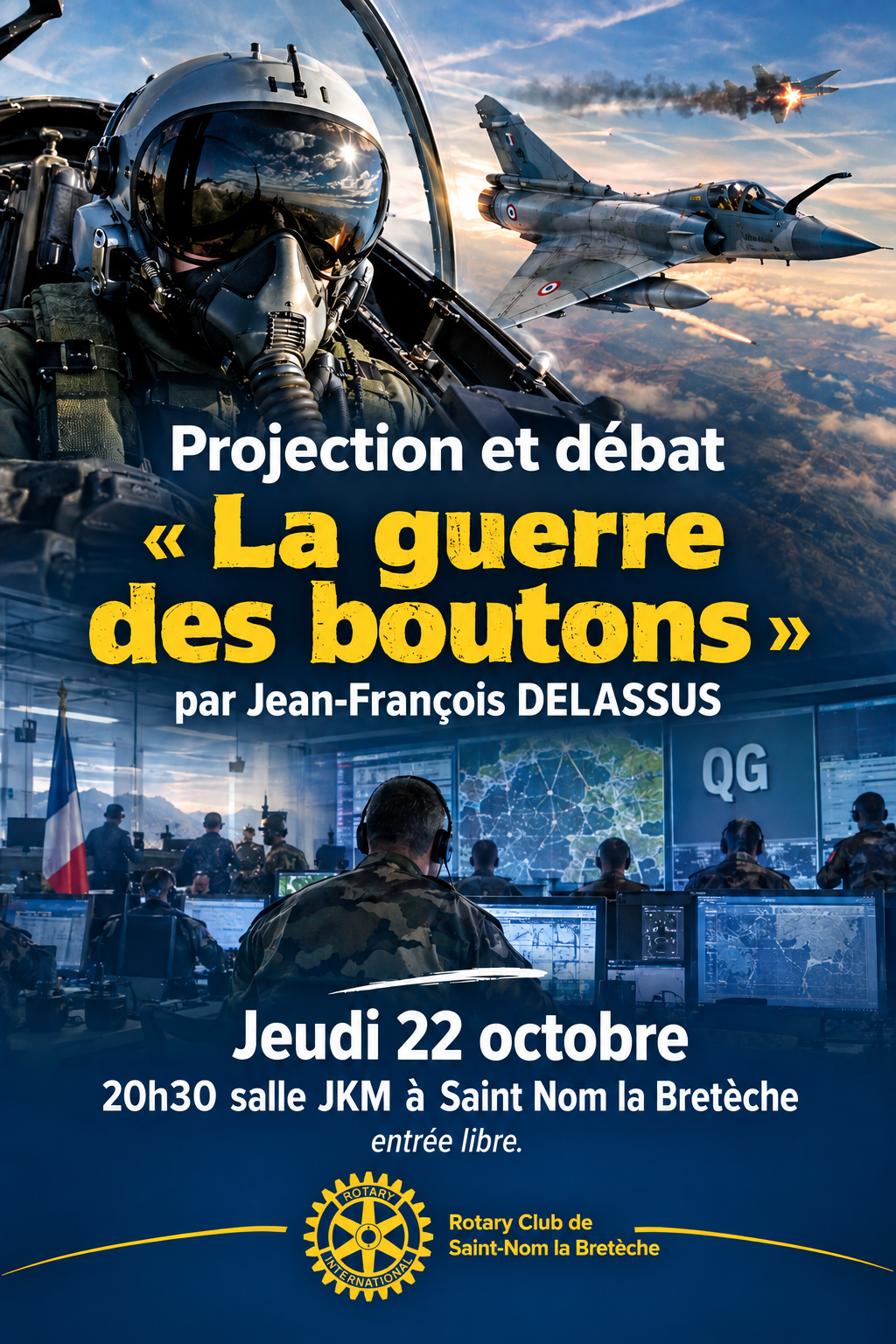 Affiche La Guerre des boutons du 22 octobre 2026